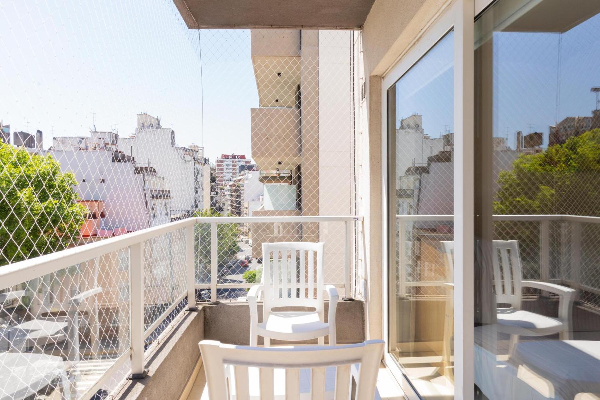 One-Bedroom Apartment Balcony