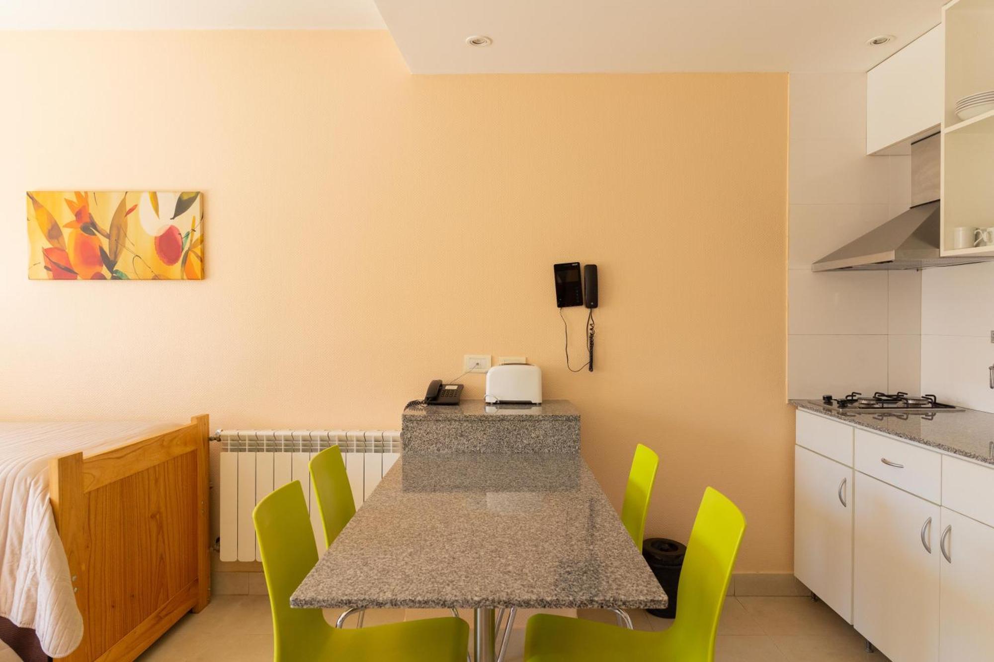 One-Bedroom Apartment Balcony