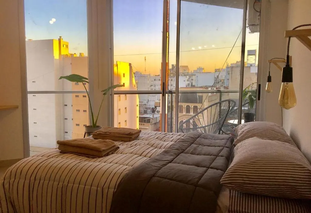Inmejorable! Piso Alto En Centro Bsas, Moderno Con Parrilla Y Pileta 3 Pax-1