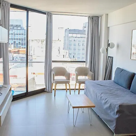 Studio Impecable! En El Centro De Ba Con Solarium Y Parrilla-3