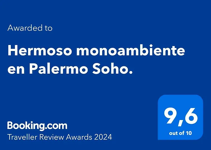 Hermoso Monoambiente En Palermo Soho.