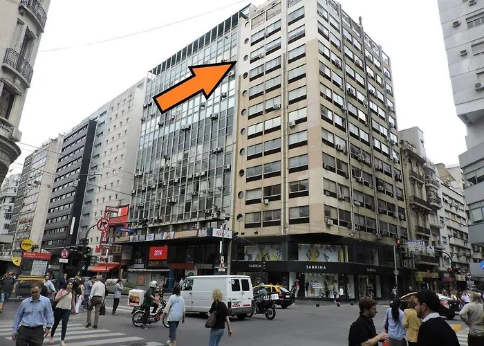 Vista Panoramica De La Avenida Corrientes Apartamento Buenos Aires, Argentina