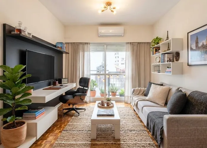 Rent Furnished 1 Main Room Recoleta